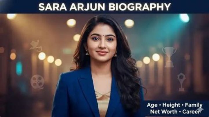 Sara Arjun - Bio, Age, Wiki, Facts and Family