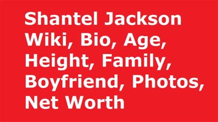 Shantel Jackson - Bio, Age, Wiki, Facts and Family