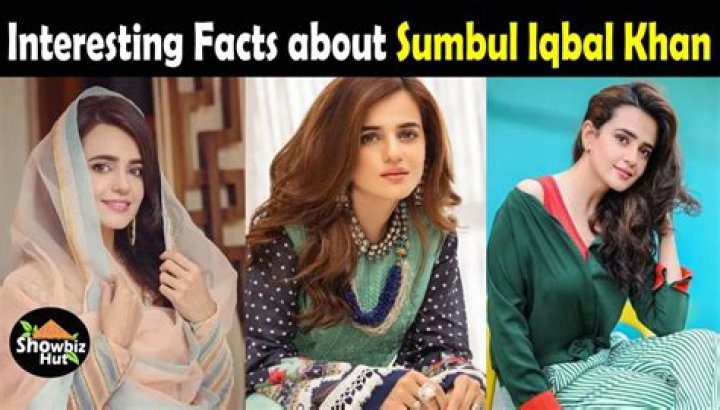 Sumbul Iqbal Khan - Bio, Age, Wiki, Facts and Family
