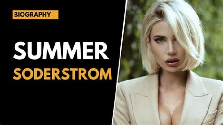 Summer Soderstrom (model)-Wiki, Age, Net Worth, Biography , Spotify, TikTok, Facebook, Facts and Family