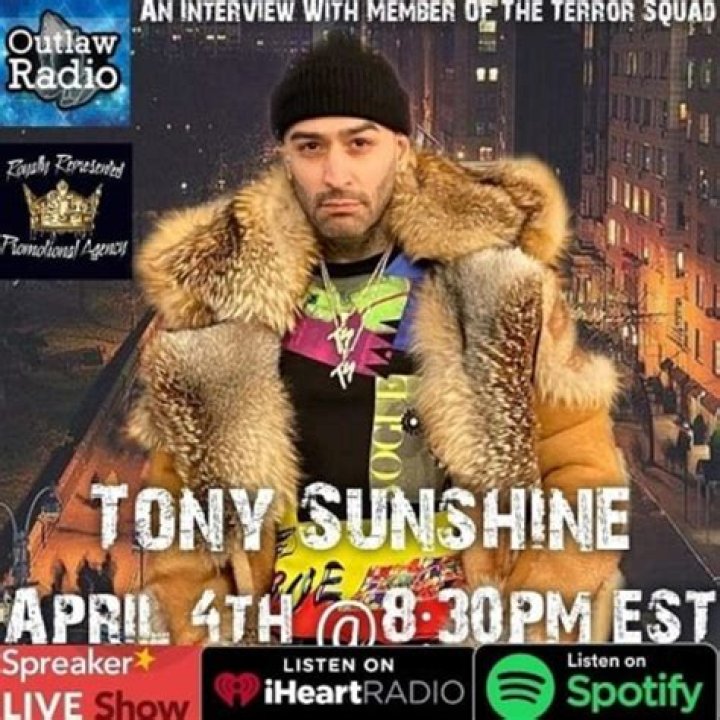 Tony Sunshine - Bio, Age, Wiki, Facts and Family