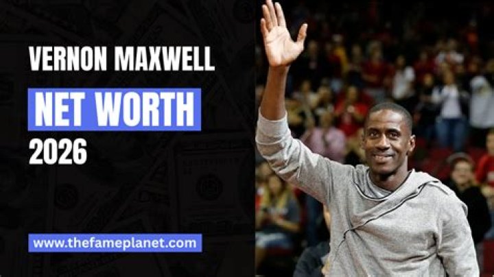Vernon Maxwell - Bio, Age, net worth, height, Wiki, Facts and Family