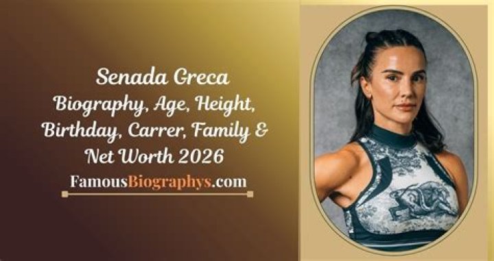 Who is Senada Greca ? Wikipedia,Age,Height,Weight,Real Name,Net Worth