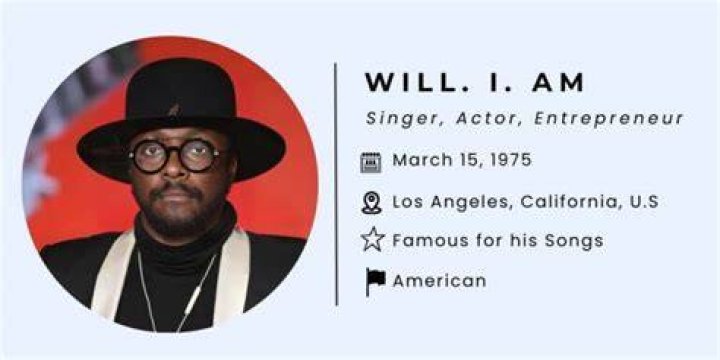 will.i.am - Bio, Age, net worth, height, Wiki, Facts and Family