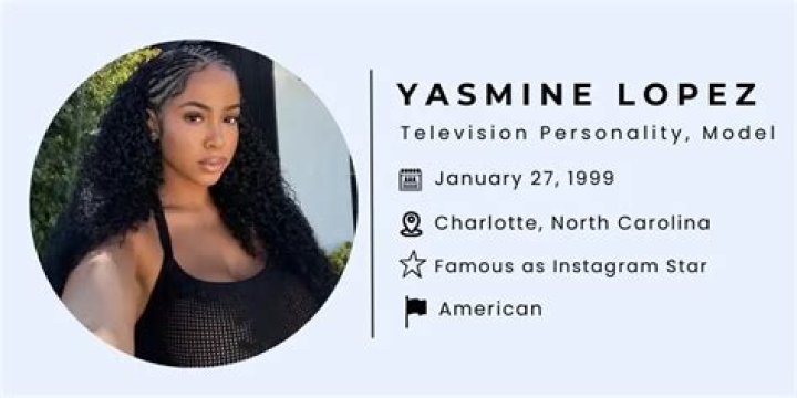 Yasmine Lopez - Bio, Age, Wiki, Facts and Family