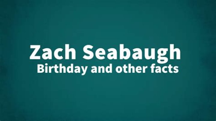 Zach Seabaugh - Bio, Age, siblings, Wiki, Facts and Family